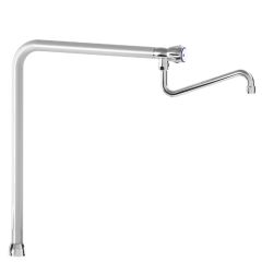 High pot filler column tap, with rotating spout - RUB00525525