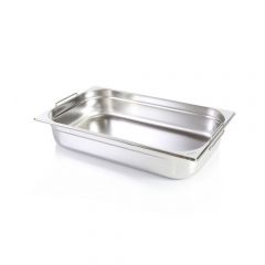 Stainless steel 1/1 GN pans with handles - SGN11100F